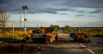 Ukrainian Troops Take Russian Stronghold