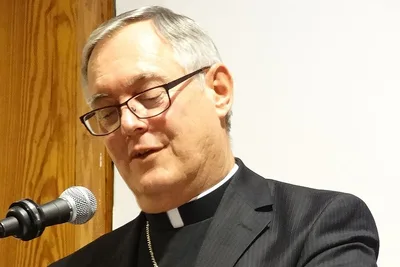 Spiritual guidance belongs in politics, Bishop Tobin says