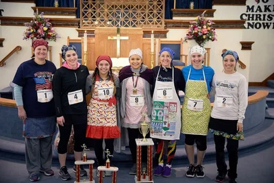 Fat Tuesday pancake race: People flip out to show off their skill-ets