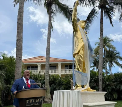 Is Trump’s Golden Statue Really a ‘golden calf’?