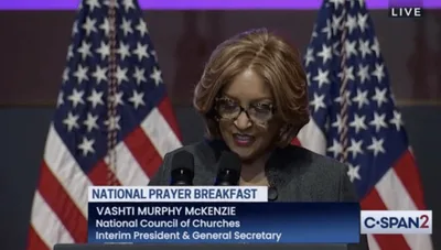Bishop Vashti Murphy McKenzie Challenges National Prayer Breakfast Attendees to Love as Jesus Did