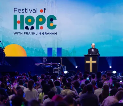 Thousands attend Brussels evangelism event with Franklin Graham: 'A sign that God is on the move'