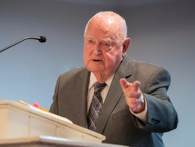 Retired Pastor Celebrates 100th Birthday Doing What He Does Best | Baptist Press