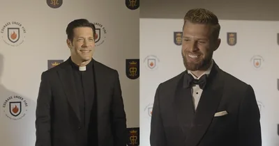 Father Mike Schmitz, Harrison Butker discuss Catholic home schooling at Nashville gala