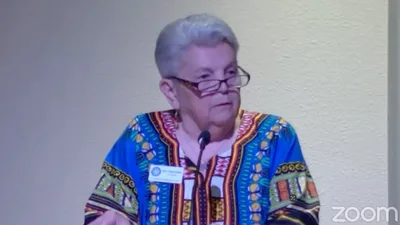 Lesbian nonbinary minister at Talarico's PCUSA church denies Gospel, condemns God as 'vengeful'