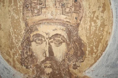 Portrait of 'last Christian emperor' of Constantinople and Byzantine Found in Greece