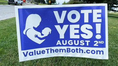 'What Is the Unborn - Human or Not?' Kansans to Vote on Constitutional Amendment on Abortion Next Tuesday