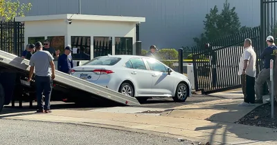 FBI arrest man for crashing gate of Pittsburgh office