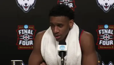 UConn Center Tarris Reed Thanks God after NCAA Championship Loss: 'Everything happens for a reason'