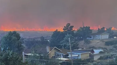 Raging Hawk Fire Forces 42,000 From Homes Near Reno, Injures First Responders | CBN