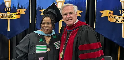 Delayed by storms, graduate gets brief, personal ceremony | Baptist Press
