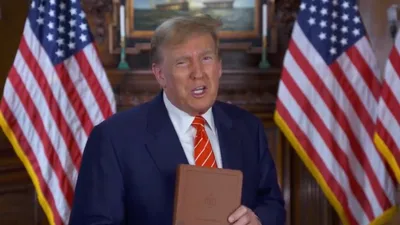 Trump Rakes in More Than $1M for Endorsing Lee Greenwood’s ‘God Bless the USA Bible’
