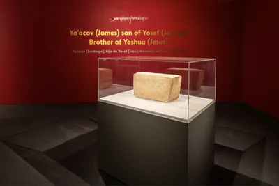 James' Ossuary Unveiled in New 'World of Jesus' Exhibit with Over 350 Artifacts from Holy Land