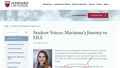 ‘My Life Belongs to Jesus’: Story Behind Bold Harvard Law Student Who Published Powerful Testimony on School’s Site