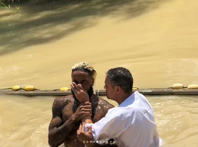 NY Giants' Odell Beckham, Jr. Gets Baptized in Jordan River Amid Scandal: #ImForgiven