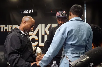Skilla Baby's Prayer Alarm Went Off on 'The Breakfast Club,' So the Whole Studio Stopped and Prayed With Him - RELEVANT