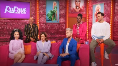 Kamala Harris Appears on 'RuPaul's Drag Race' to Warn LGBT 'rights and freedoms under attack'
