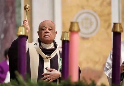 Leader of Washington’s Catholic Archdiocese has COVID-19
