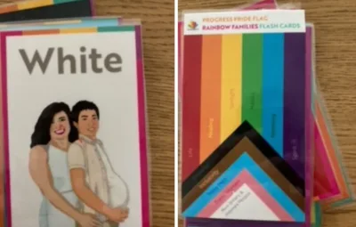 North Carolina preschool teacher resigns amid outcry after using flashcard with pregnant man