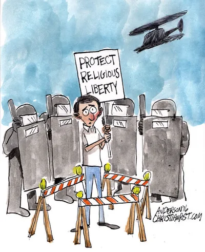 Is religious liberty 'hanging by a thread?'