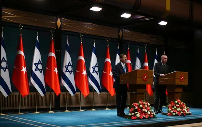 Israel, Turkey Vow to Mend Broken Ties in Historic Visit