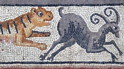 'Spectacular' Ancient Mosaic of Samson Discovered by Archaeologists