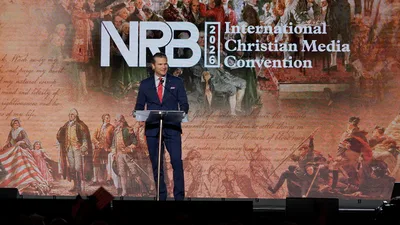 Secretary of War Pete Hegseth slams 'godless left,' links founding of US with Christian principles