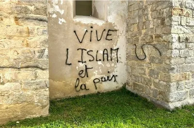 Islamist Defacing of Christian Sites Shocks French Villagers