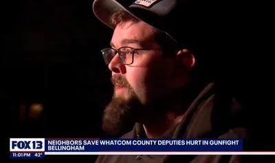 'Absolute Terror': Brave Man Grabs Gun, Drags Cop to Safety After Suspect Open-Fires in Quiet, Residential Community