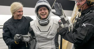 NASA Mission Home Safe after Historic Medical Evacuation