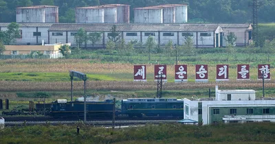 Personal Train of North Korea’s Kim Jong Un Travels to Russia