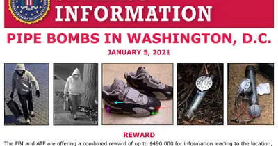 Feds Reportedly Arrest Suspect for Pipe Bombs Placed on Eve of Jan. 6 Riot