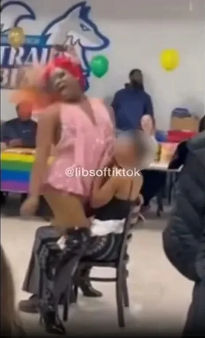 Drag Queen Gives Lap Dance to Student at LGBT Pride Event Open to High Schoolers