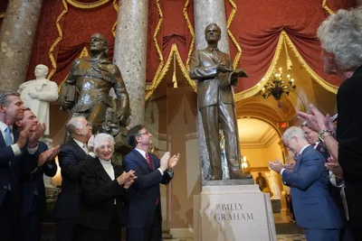 US Capitol Unveils Statue Honoring Billy Graham: 'One of our dearest treasures''