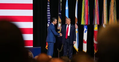 Hegseth, Trump Rally Troops, Roll Out Antiwoke Standards