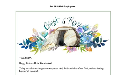 Federal Employees Sue USDA Secretary Over Christian Messaging