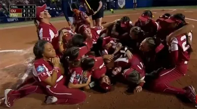 Three-time NCAA softball champs Oklahoma Sooners declare 'our life is in Christ'