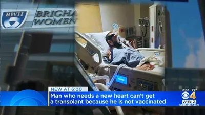 'We Are Running Out of Time': Boston Hospital Denies Heart Transplant to Young Dad Because He’s Not Vaccinated
