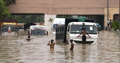 India’s Death Toll from Monsoon Rains Reaches 100