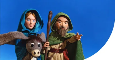The Puppet Donkey in the Manger
