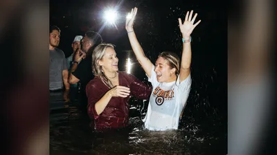 'A Revival Is Happening': Hundreds Choose Christ at Auburn, Get Spontaneously Baptized in a Lake | CBN