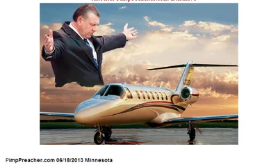 Televangelist Asks Followers for $79,000 to Do Paint Job on 'Lord's Jet' He Bought Last Year