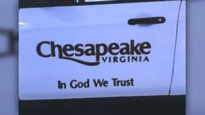 'In God We Trust': Meet the VA Councilman Who Led a Push to Place This 'Unifying Banner' on City Vehicles