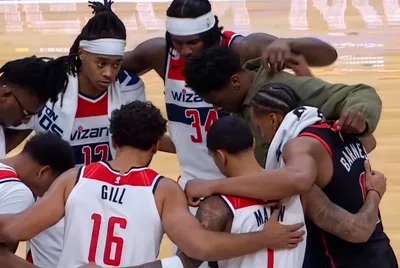 After the Washington Wizards Lost to the Raptors, They Invited Scottie Barnes Into Their Prayer Circle