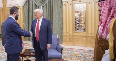 President Trump Meets with Syrian Leader