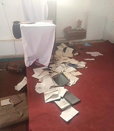 Church Building Vandalized in Pakistan