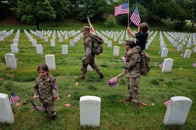 Watching my daughter serve this Memorial Day