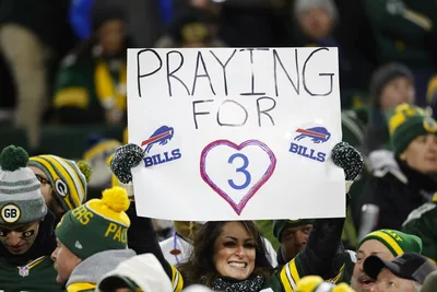 Bills Safety Damar Hamlin Released from Hospital After a Prayer-Fueled 'Remarkable Recovery'