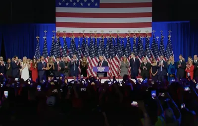 Trump Credits God as He Declares US Election Victory