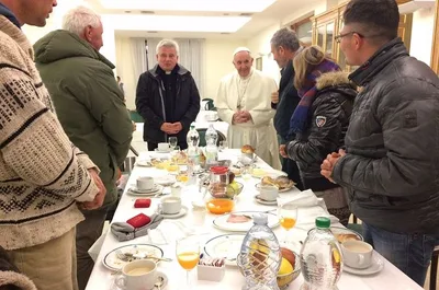 Pope marks 80th birthday with charitable giving to Rome's poor